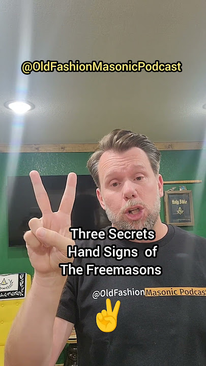 Freemason Exposes Freemasonry and Secret Hand Symbols and Signs -  #freemasonry #freemasons