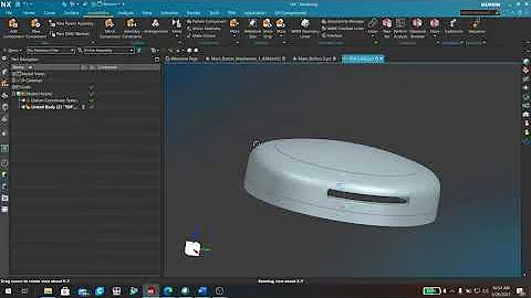 NX 1953 - How to Split Up A Component into Separate Parts for Assemblies