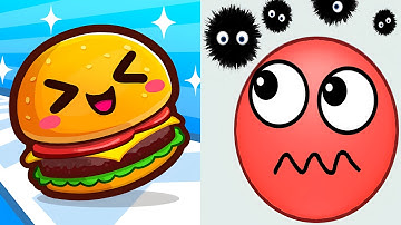 Food Run VS Hide Ball 🍑👿👾🍅 Max All Levels Android iOS Gameplay Ep 95