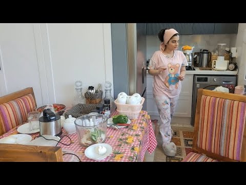 همبرگر پختم