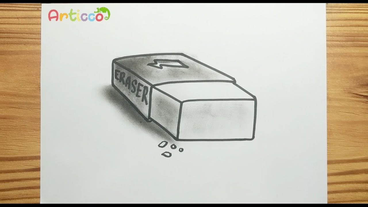 How to draw an Eraser 