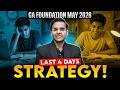 🚨CA Foundation Accounts Last 4 Days Strategy🔥CA Foundation May 2026 | CA Nitin Goel