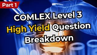 COMLEX Level 3 High Yield Question Breakdown (Part 1)