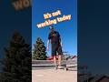 Trying something over and over… and getting nowhere. #toooldtobail #skateboarding #skaterover40