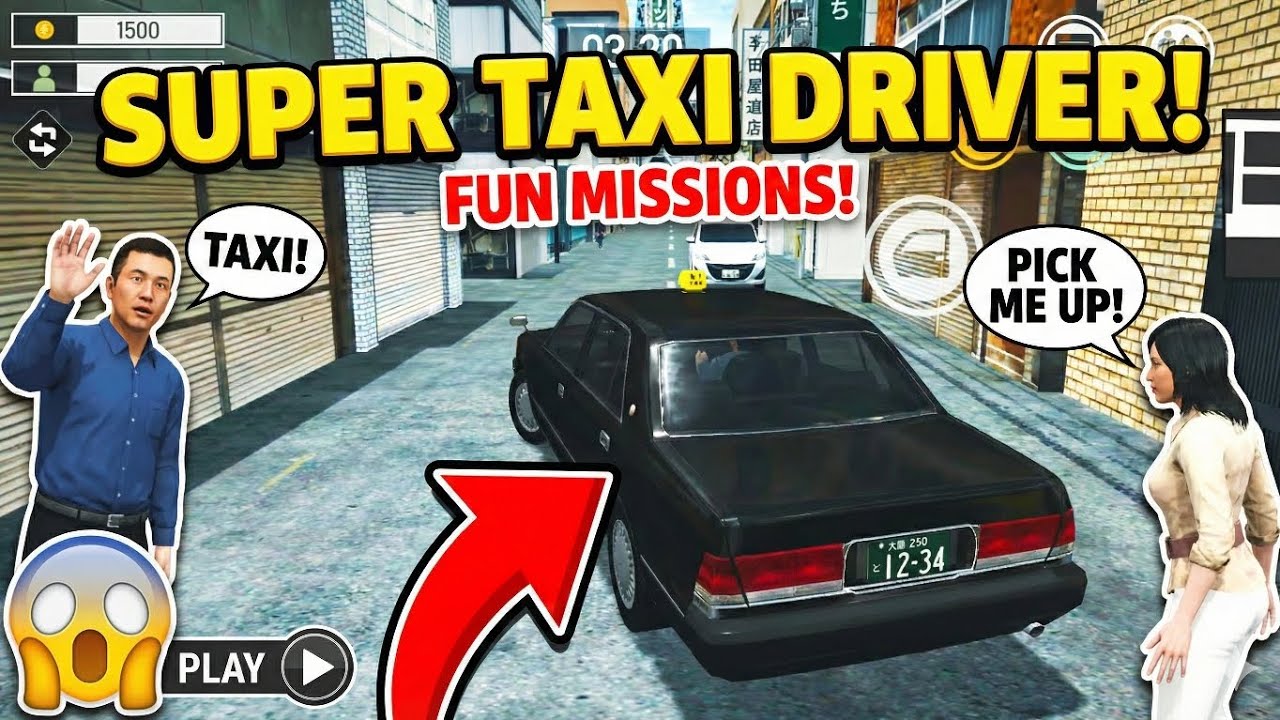 Japan Taxi Driver Gameplay 🚕 | Perfect Driving & Parking