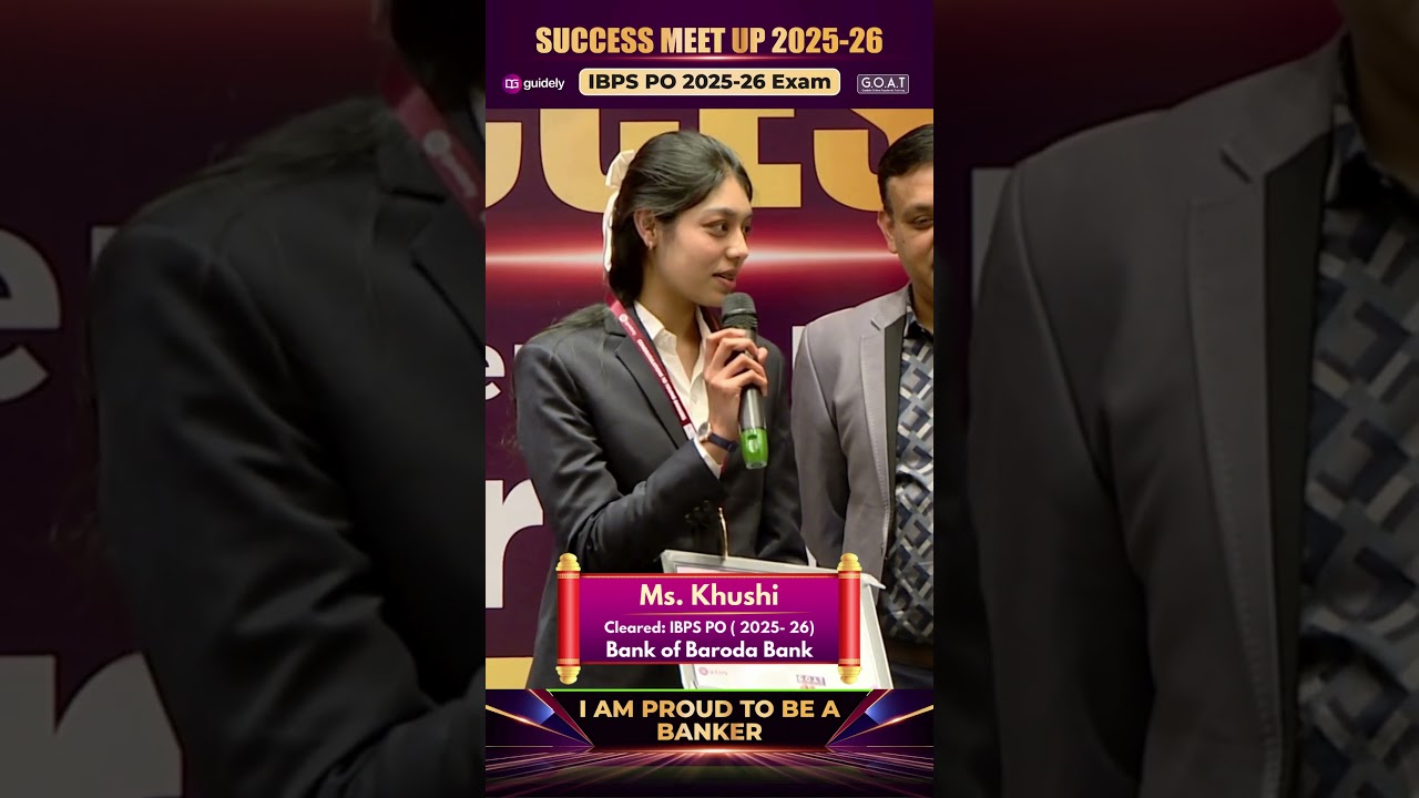Why Guidely is the Best Banking Exams Platform? Watch IBPS PO Officer Story 