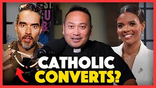Russel Brand Prays the Rosary \& Why Candace Owens and Smart People Convert to Catholicism