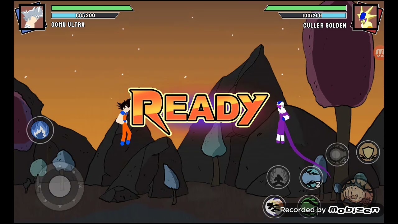 goku mui vs golden cooler 