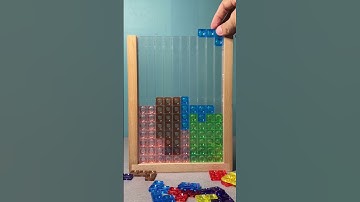 PART 164 || ASMR PLAYING COLORFULL TETRIS BLOCKS PUZZLE