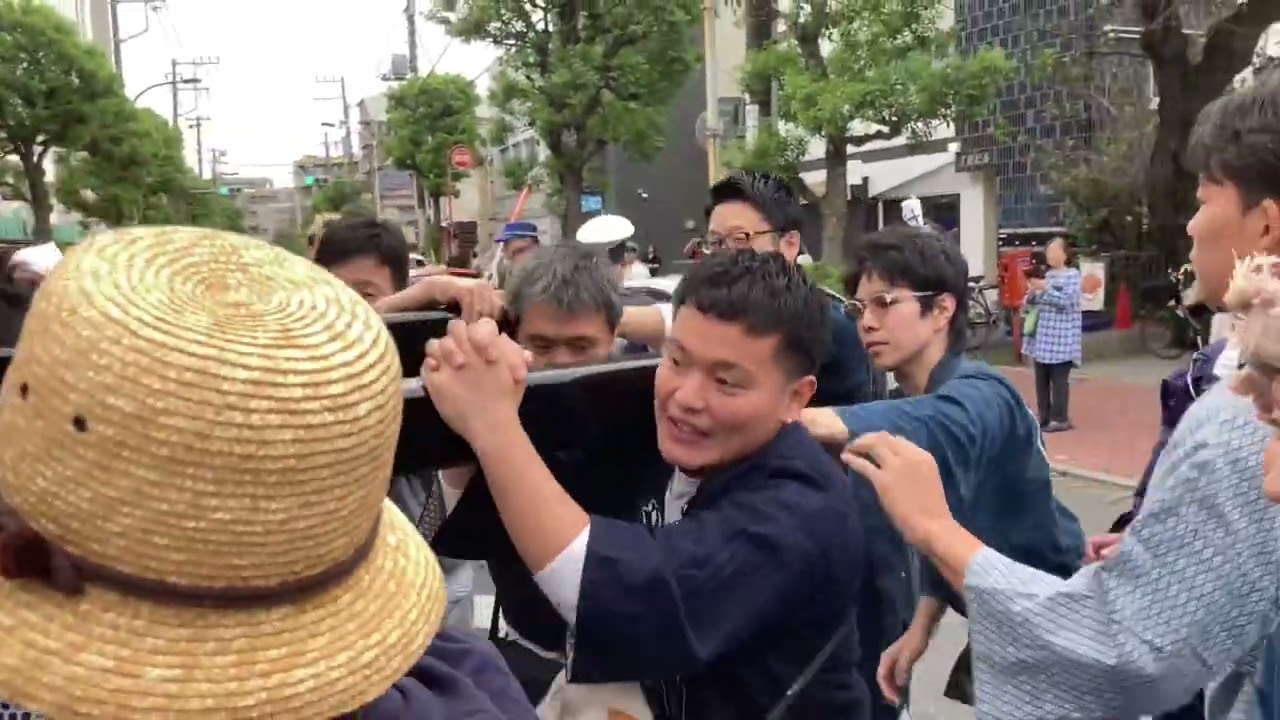 令和7年大井町鹿島神社宮本睦神輿渡御