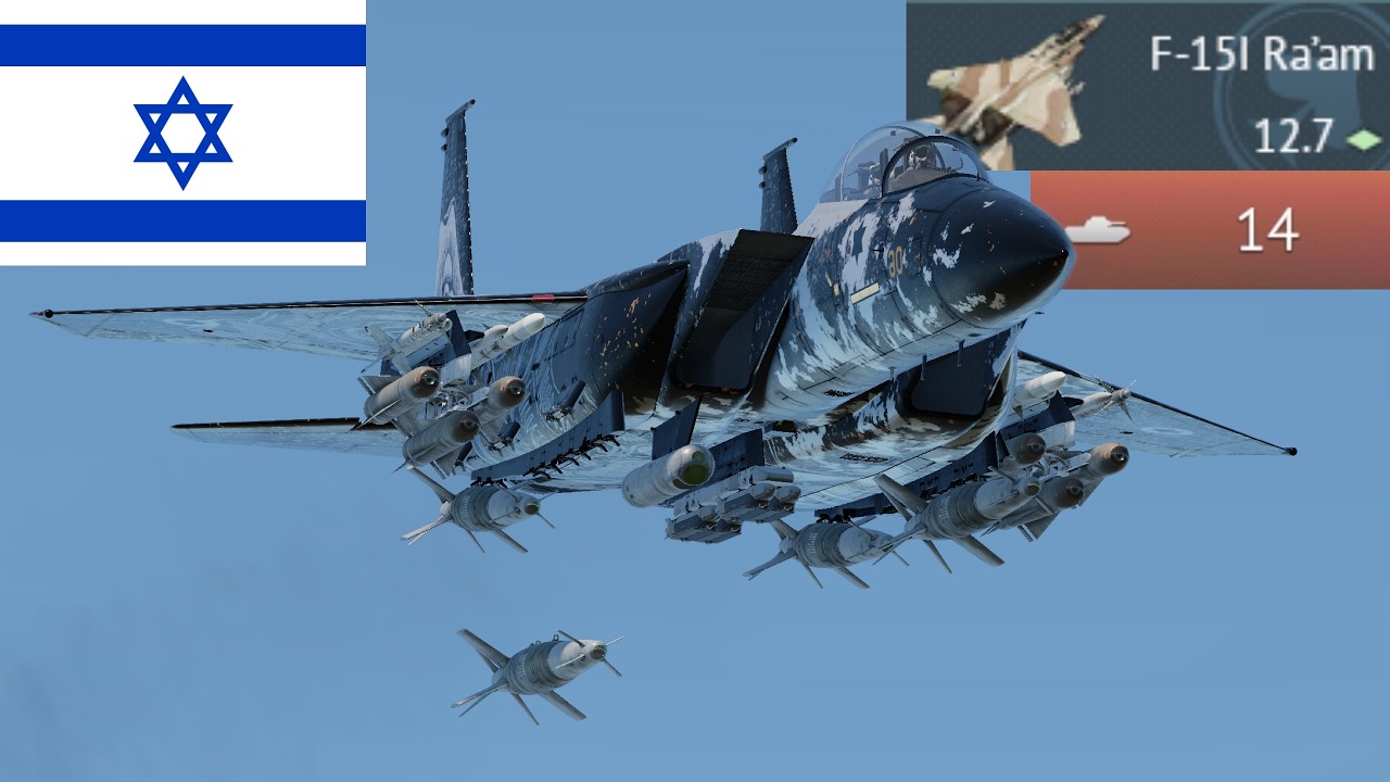 F-15I с бомбами Spice — это безумие