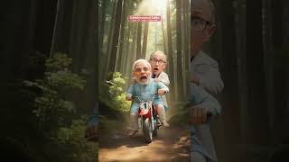 Jungle mission gone wrong — Modi, Trump, and Putin lost in the wild! #FunnyAIVideo #ModiTrumpPutin