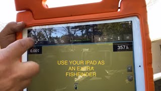 Need A New Garmin Fishfinder But Don’t Have $2K Lying Around??? Use Your IPad !!!
