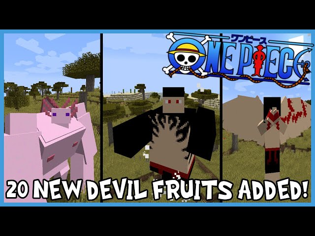 One Piece Doa Doa no Mi Devil Fruit ! ( Door Door Fruit ) Minecraft One  Piece Mod 