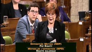 Play video: February 2 2016   NDP Opposition Day Motion on Pay Equity