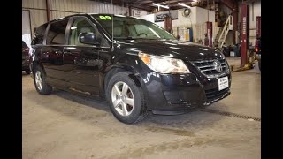 2009 Black Volkswagen Routan SEL SLT4966A Motor Inn Auto Group