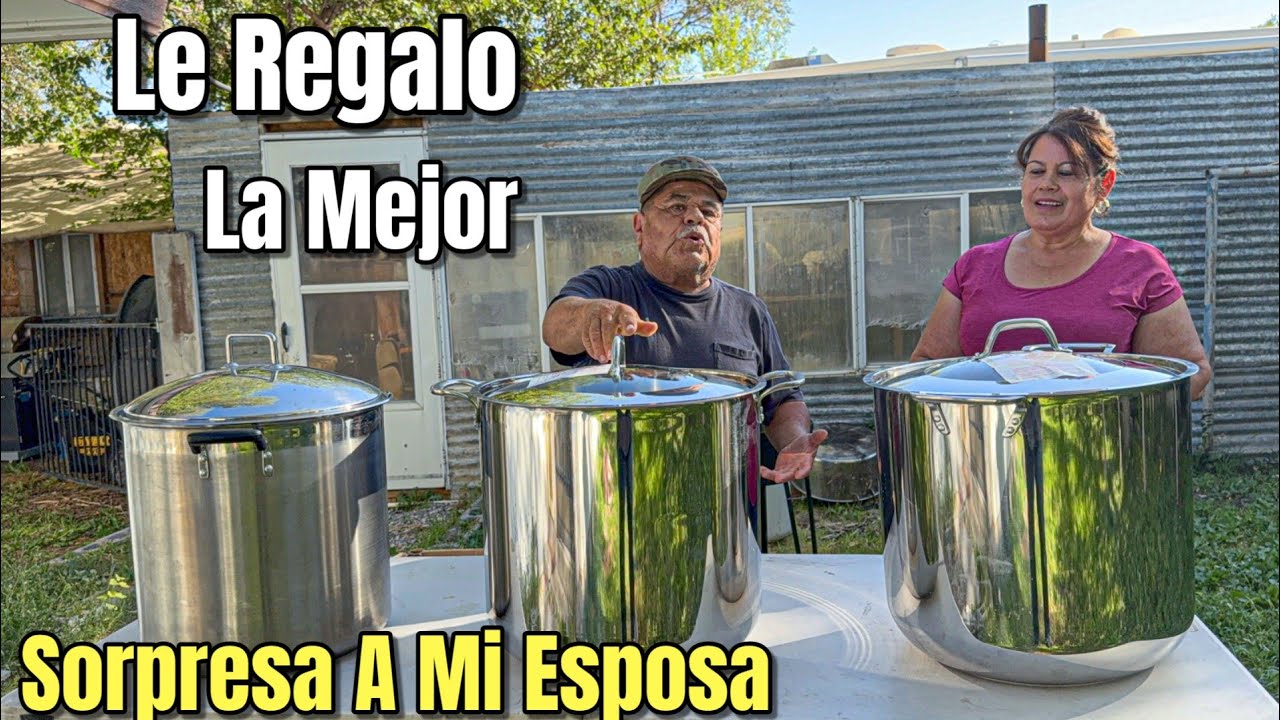 Así Sorprendí A Mi Esposa! Llegué Con Unas Ollas Nuevas!🌿👋