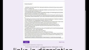 How to cookie log (hack) someones account on roblox!