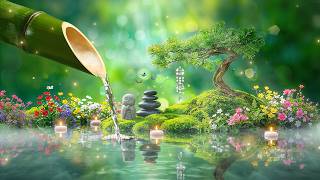 Relaxing music and bamboo water 🌿 Heals the mind, reduces stress and stops overthinking #5 screenshot 5