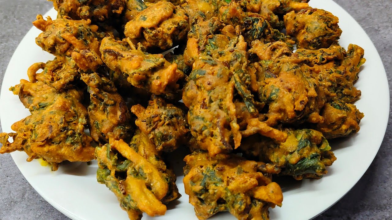 पालक पकौड़े की नई रेसिपी | Palak Pakoda Recipe | Crispy Palak Pakoda | Ramzan Spacial Pakoda 