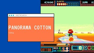 Panorama Cotton (1994) [MD] - RetroArch with Genesis Plus GX Wide