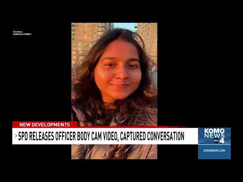 Bodycam catches Seattle police officer laughing, joking at collision that killed young grad student