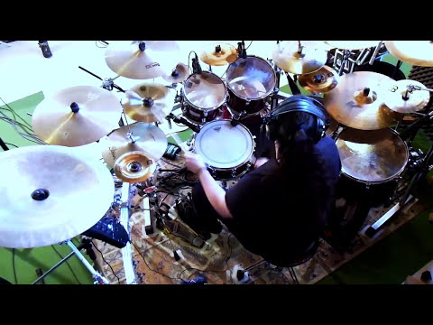 Fabbo from Bibliopegia Antropodermica - "The Unwriten Law ov The Divine Order - Demeter" drum video