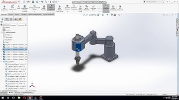 Simulation of SCARA robot using matlab