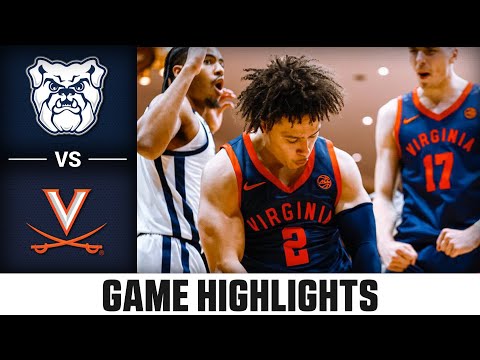 Butler vs. Virginia Game Highlights | 2025-26 ACC Men's Basketball