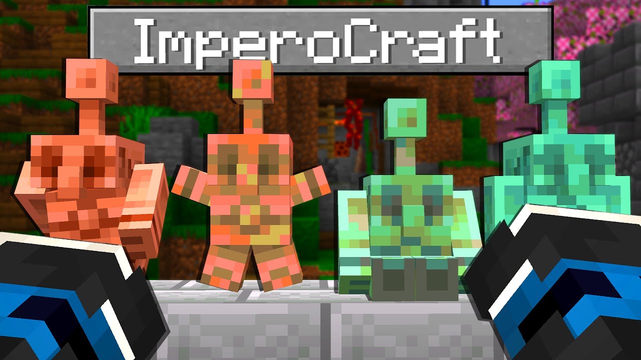 CERCO TUTTE LE STATUE DEL COPPER GOLEM - ImperoCraft Ep. 218