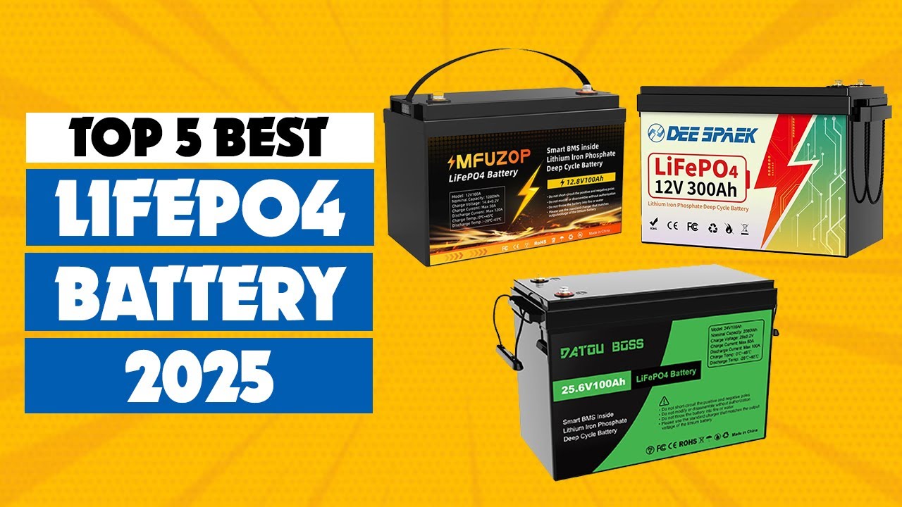 Top 5 Best LiFePO4 Battery 2025 | LiFePO4 Battery for Home Inverter ...