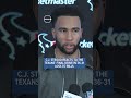 C.J. Stroud breaks down late drive in Texans’ 36-31 season-opening loss to Bills