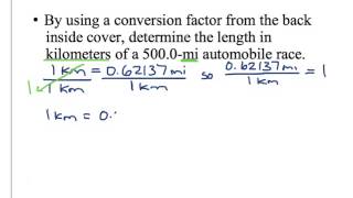 Practice Problem p 26 Conversion