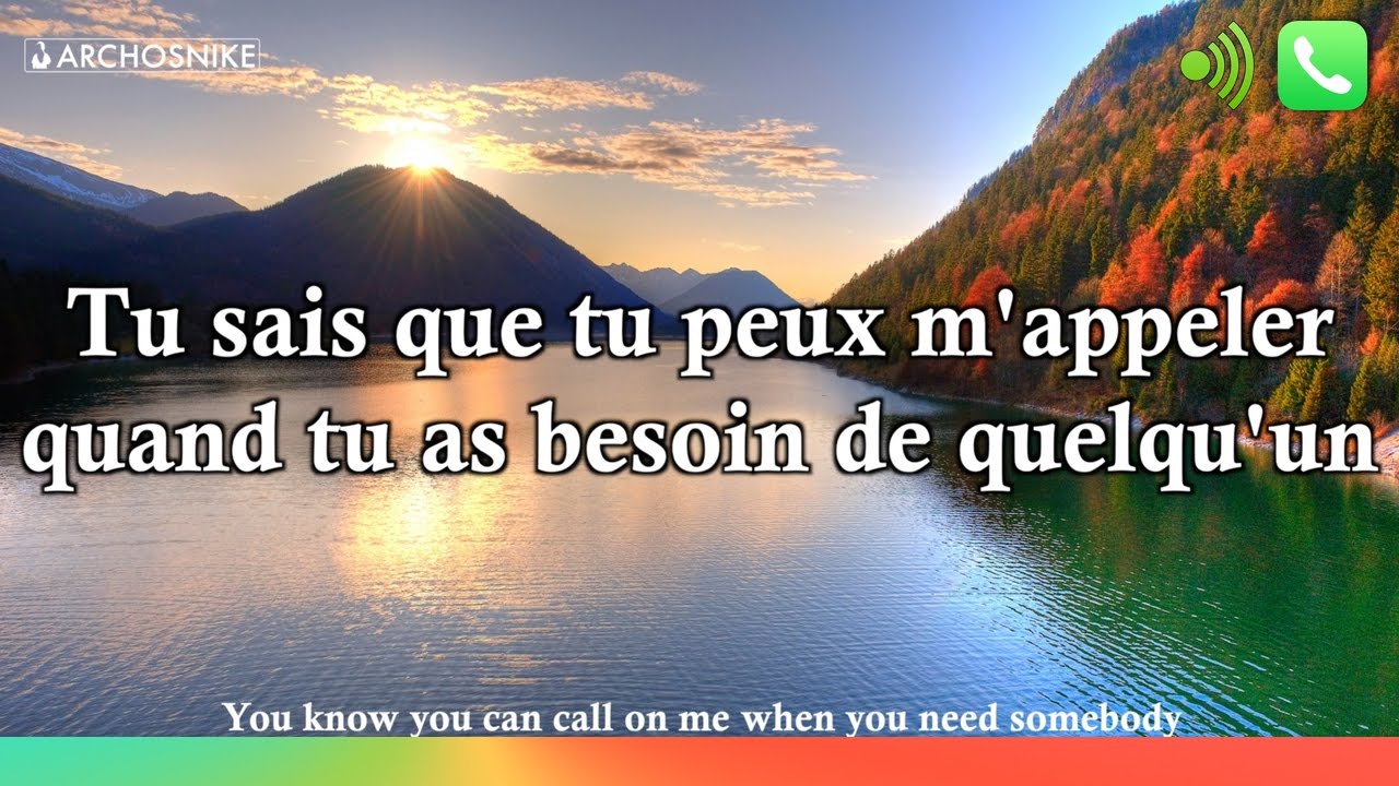 Traduction Call On Me