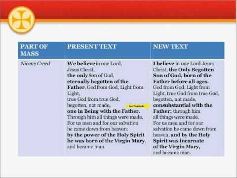 Part 3: Roman Missal Changes Webinar with Joe Papr...