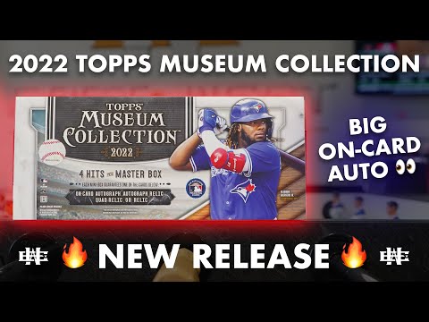 Opening a Box of 2022 Topps Museum Collection Baseball
