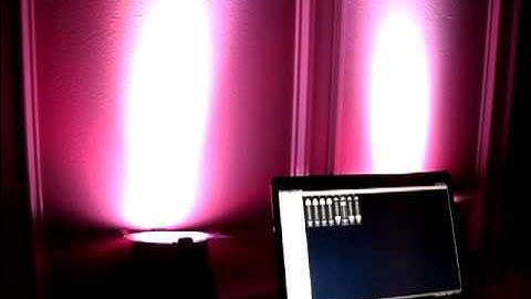DMX Software Demo - With the Eternal Lighting Company ETL-902-PAR64