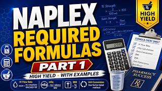 NAPLEX Required Formulas & Drug-Dose Conversions — Part 1