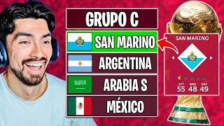 Juego EL MUNDIAL con el PEOR EQUIPO