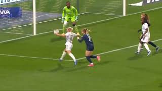 Eugenie Le Sommer goal Paris FC - Olympic Lyon 2023