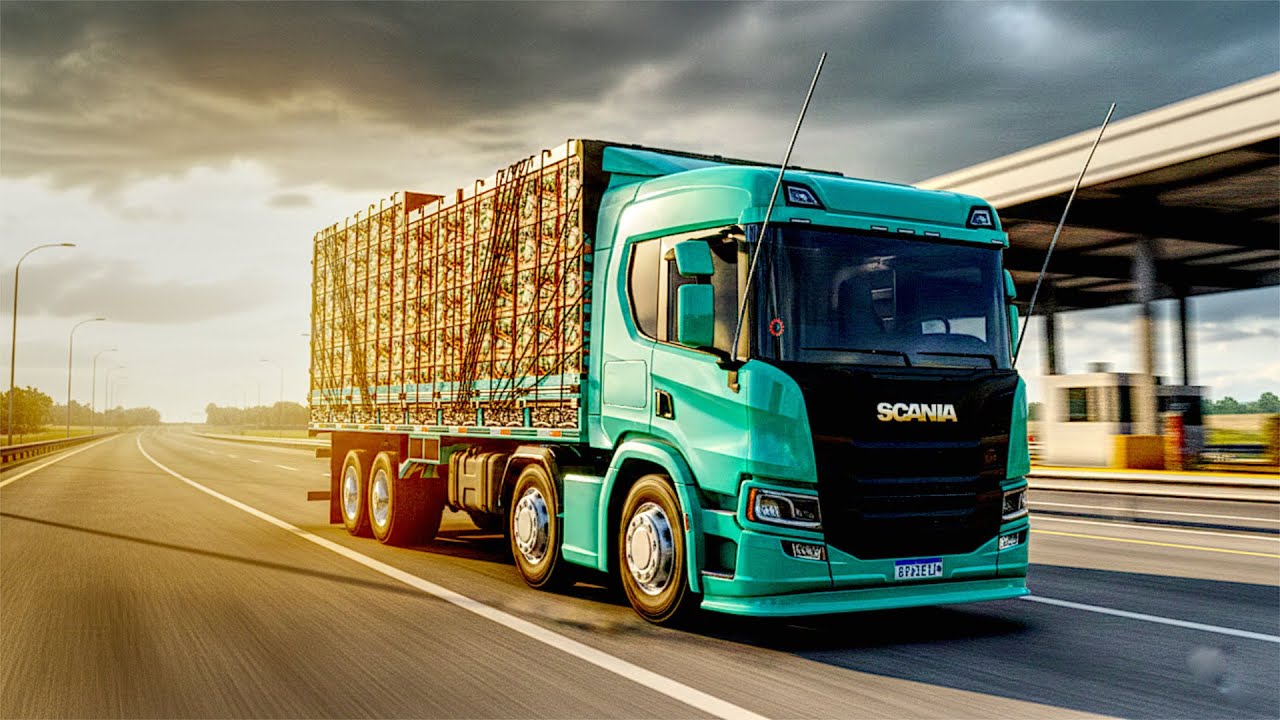 GLOBAL TRUCK ONLINE - Contra o TEMPO, essa CARGA de VERDURAS Não Pode Atrasar