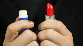 A Comparison Of What Is In Lipstick To What Is In Chapstick Eye Shadow & Lipstick Tips