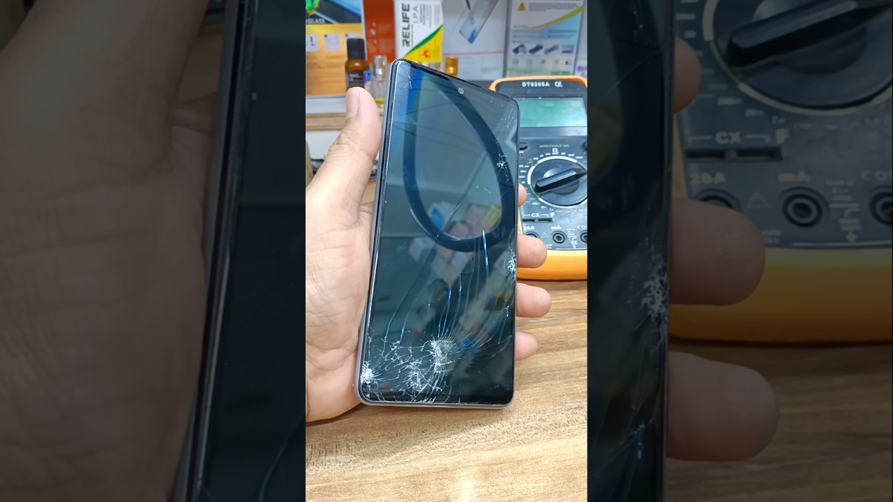 SamSung A72 Broken Display Replace With 💯 Original Display 