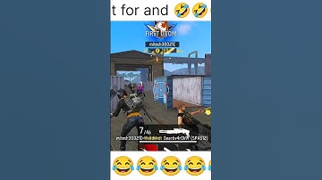 Noob player in free fire 😂🤣 #freefirefunnyvideo #freefirecomedyshorts #funnyclips