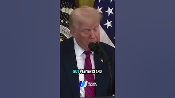 President Trump says the financial system is decades out of date and crypto fixes it.