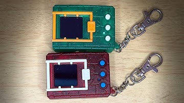 Digimon Color (DMC) Quick Look and Battle : Ver. 4 (Clear Red) & Ver. 5 (Clear Green)