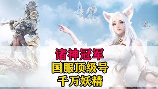 庸俗解说】国服诸神冠军顶级千万账号妖精展示完美世界M手游- YouTube