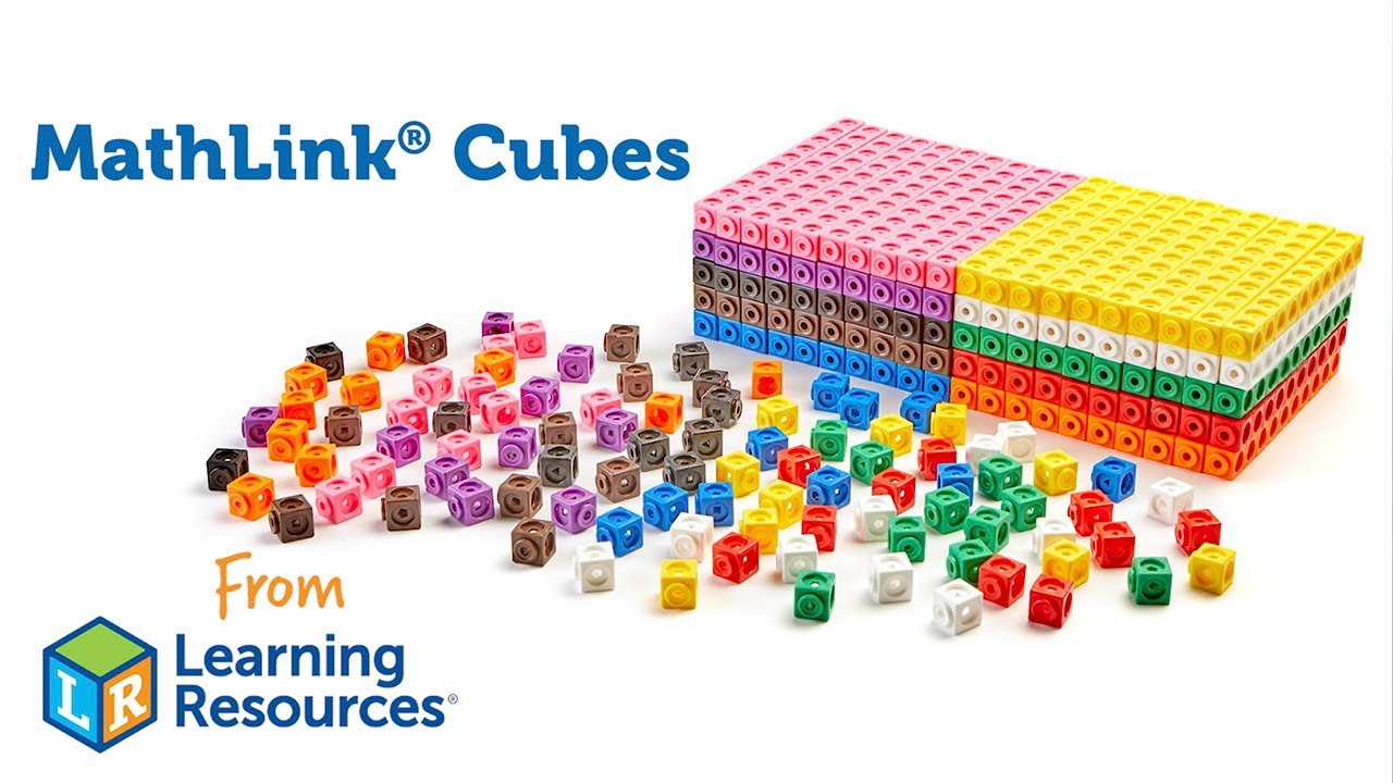 Buy MathLink® Linking Cubes 3/4 Math Manipulatives for Construction and  Early Math at S&S Worldwide