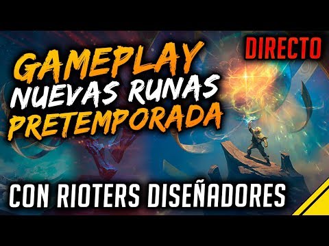 runas miss fortune GAMEPLAY NUEVAS RUNAS PRETEMPORADA con RIOTERS en español | Noticias League Of Legends LOL