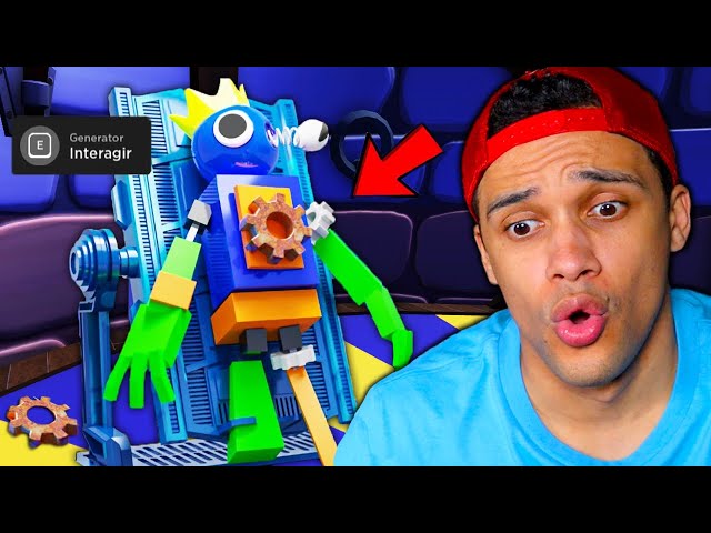 CHAPTER 3 FIM DO AZUL BABÃO NOVO FINAL RAINBOW FRIENDS CAPÍTULO 3 NOVOS  MONSTROS NOVOS JUMPSCARES 